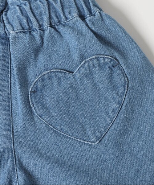 apres les cours(アプレレクール)の「ハートポケット ショートきゅんpants(その他パンツ・キッズ・ライム/ベージュ/チェック/インディゴブルー/その他3・80/90/100/110/120/130/140)」の17枚目の写真