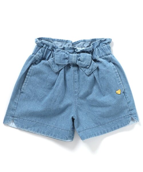 apres les cours(アプレレクール)の「ハートポケット ショートきゅんpants(その他パンツ・キッズ・ライム/ベージュ/チェック/インディゴブルー/その他3・80/90/100/110/120/130/140)」の22枚目の写真