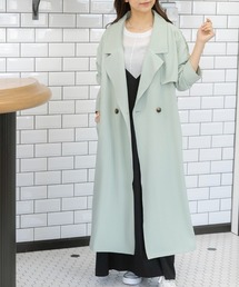 ビッグテーラートレンチコート ロングコート