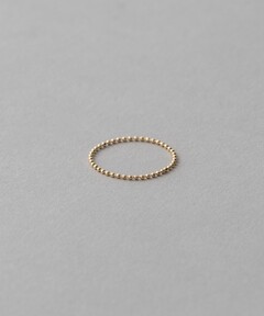 レイヤード] K18YG ミラーカットチェーンリング（リング）｜ete（エテ