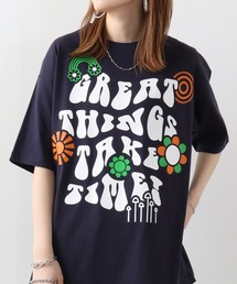 RGY レトロヒッピービッグシルエットTシャツ