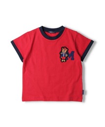 くまワッペン半袖Tシャツ