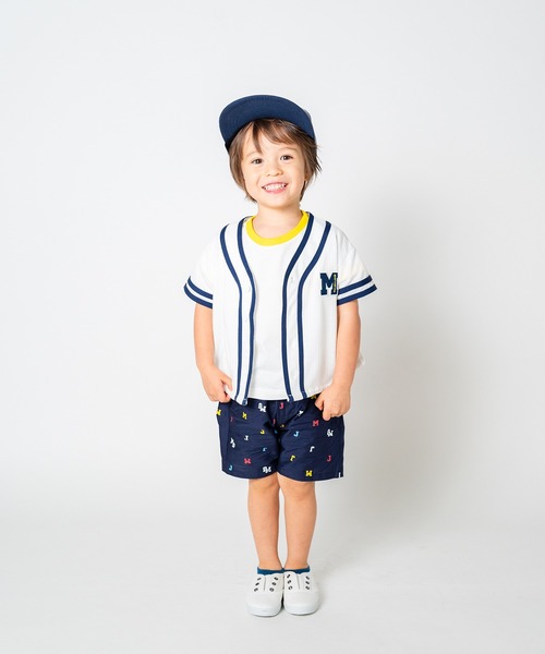 Moujonjon(ムージョンジョン)の「くまワッペン半袖Tシャツ(Tシャツ/カットソー・キッズ・ホワイト/レッド・80/90/100/110/120/130/140)」の15枚目の写真
