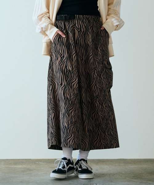 THOUSAND MILE(サウザンドマイル)の「THOUSAND MILE/サウザンドマイル WAVE ADJUST SKIRT スカート(スカート・レディース・ゼブラ・FREE)」の12枚目の写真