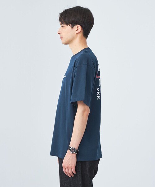 MARMOT（マーモット）の「【別注】＜Marmot＞GLR ALLSTAR ロゴ Tシャツ -吸水速乾・ストレッチ・UVカット-（Tシャツ/カットソー・メンズ・ホワイト/ネイビー・M/L/XL）」の8枚目の写真