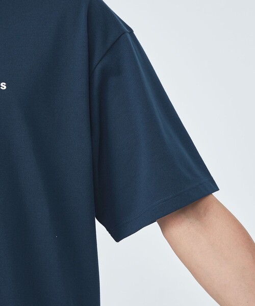 MARMOT（マーモット）の「【別注】＜Marmot＞GLR ALLSTAR ロゴ Tシャツ -吸水速乾・ストレッチ・UVカット-（Tシャツ/カットソー・メンズ・ホワイト/ネイビー・M/L/XL）」の11枚目の写真