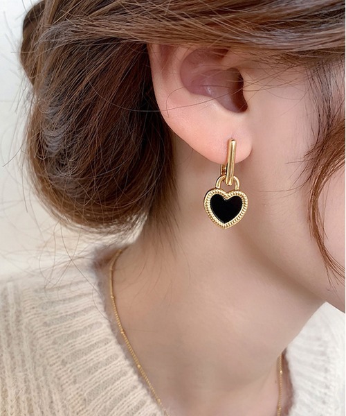 セール】アレルギー対応バイカラーピアス（ピアス（両耳用））｜LA