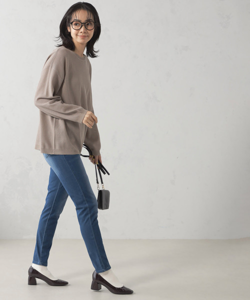 FOUND GOOD（ファウンドグッド）の「レギパン（その他パンツ・レディース・ブラック/グリーン系8/ホワイト系5/オレンジ系5/ブルー系5/パープル系2/ベージュ/ネイビー・S/M/L/XL）」の6枚目の写真