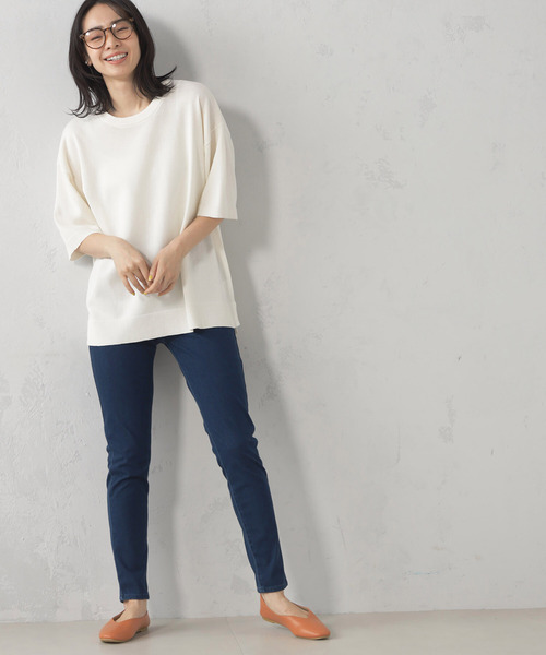 FOUND GOOD（ファウンドグッド）の「レギパン（その他パンツ・レディース・ブラック/グリーン系8/ホワイト系5/オレンジ系5/ブルー系5/パープル系2/ベージュ/ネイビー・S/M/L/XL）」の5枚目の写真