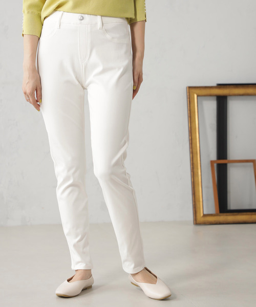 FOUND GOOD（ファウンドグッド）の「レギパン（その他パンツ・レディース・ブラック/グリーン系8/ホワイト系5/オレンジ系5/ブルー系5/パープル系2/ベージュ/ネイビー・S/M/L/XL）」の9枚目の写真