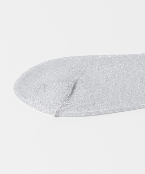 URBAN RESEARCH ROSSO WOMEN（アーバンリサーチ　ロッソ）の「PIEDI NUDI　SHEER LAME HIGH（ソックス/靴下・レディース・アイボリー/ホワイト・-）」の6枚目の写真