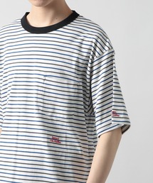 【SMITH'S】LE HALLES ポケット刺繍ロゴTee (Unisex) 4275-6033