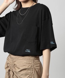 【SMITH'S】LE HALLES ポケット刺繍ロゴTee (Unisex) 4275-6033