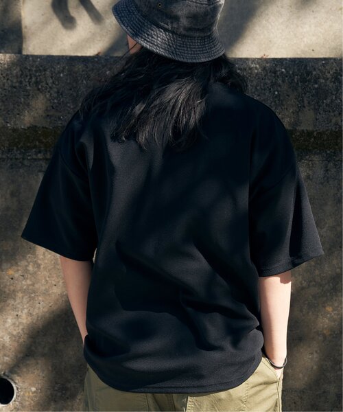 セール】梨地花柄刺繍Tシャツ（Tシャツ/カットソー