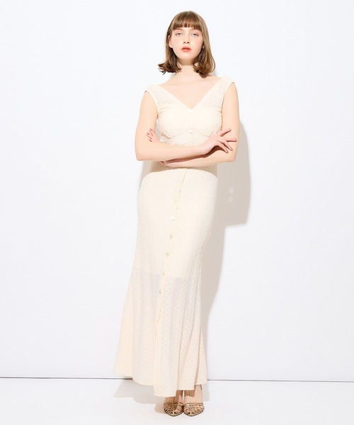 ME COUTURE(ミークチュール)の「2wayフルールストレッチ ME COUTURE(ミークチュール)の「2wayフルールストレッチ