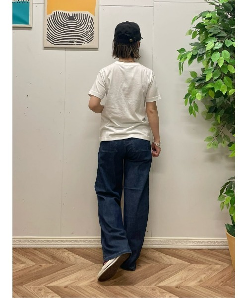 SOMETHING(サムシング)の「【SOMETHING】サマーベイカーワイド(デニムパンツ・レディース・ダークインディゴブルー・26inch/27inch/28inch/29inch/30inch/25inch)」の17枚目の写真