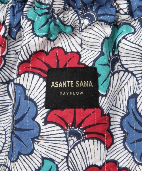 BAYFLOW（ベイフロー）の「[巾着型としても使える!]【Asante sana】トート（トートバッグ・レディース・イエロー/ベージュ/ピンク/ホワイト/ネイビー/ブルー・0）」の20枚目の写真