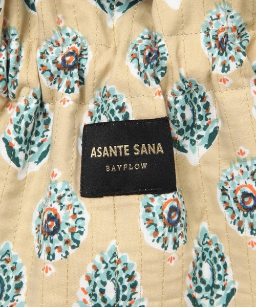 BAYFLOW（ベイフロー）の「[巾着型としても使える!]【Asante sana】トート（トートバッグ・レディース・イエロー/ベージュ/ピンク/ホワイト/ネイビー/ブルー・0）」の12枚目の写真