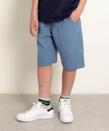 GLAZOS | パナマ風・タックハーフパンツ(その他パンツ)