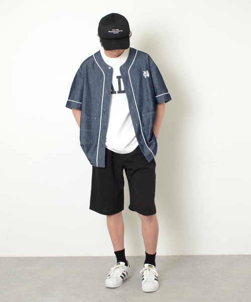 GLAZOS（グラソス）の「【大人向けサイズあり】パナマ風・タックハーフパンツ（その他パンツ・キッズ・ブラック/ライトブルー/インディゴブルー・160cm/150cm/140cm/170cm）」の6枚目の写真