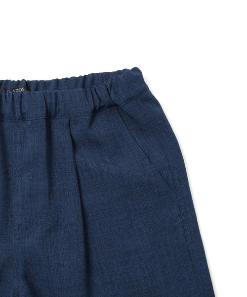 GLAZOS（グラソス）の「【大人向けサイズあり】パナマ風・タックハーフパンツ（その他パンツ・キッズ・ブラック/ライトブルー/インディゴブルー・160cm/150cm/140cm/170cm）」の10枚目の写真