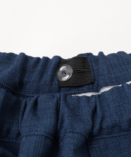 GLAZOS（グラソス）の「【大人向けサイズあり】パナマ風・タックハーフパンツ（その他パンツ・キッズ・ブラック/ライトブルー/インディゴブルー・160cm/150cm/140cm/170cm）」の12枚目の写真