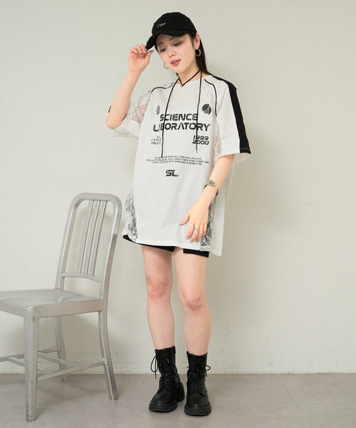 Chico(チコ)の「プレート付ダメージキャップ(キャップ・レディース・グレー/ブラック/ホワイト・FREE)」の17枚目の写真