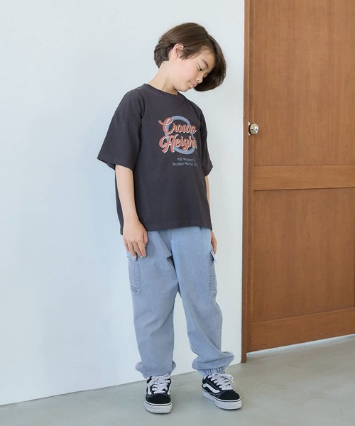 GLOBAL WORK（グローバルワーク）の「COOLデニムカーゴパンツ/116655（カーゴパンツ・キッズ・ブラック/ライトブルー・150cm/140cm/130cm/120cm/170cm/160cm）」の12枚目の写真