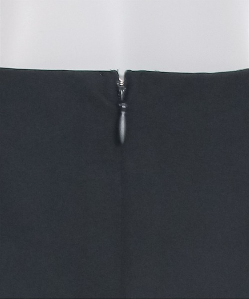 clear（クリア）の「肩リボンチュールロングワンピース≪2024SS≫（ワンピース・レディース・ブラック/アイボリー・F）」の4枚目の写真