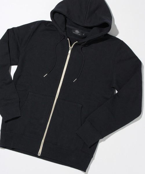 RAGEBLUE（レイジブルー）の「【USAコットン使用】裏毛スウェットZIPパーカ/568540（パーカー・メンズ・ネイビー/オフホワイト/グレー/オリーブ・MEDIUM/LARGE）」の4枚目の写真