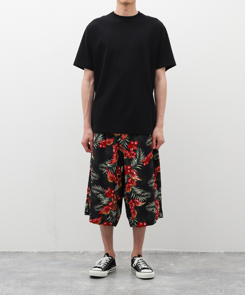 JOURNAL STANDARD（ジャーナルスタンダード）の「オールドアロハ スーベニア ハーフパンツ（その他パンツ・メンズ・ホワイト/ブラック・MEDIUM/LARGE）」の3枚目の写真