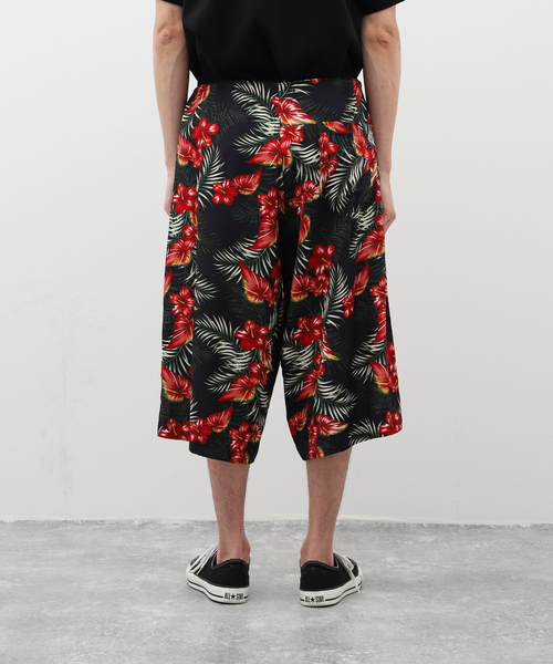 JOURNAL STANDARD（ジャーナルスタンダード）の「オールドアロハ スーベニア ハーフパンツ（その他パンツ・メンズ・ホワイト/ブラック・MEDIUM/LARGE）」の6枚目の写真