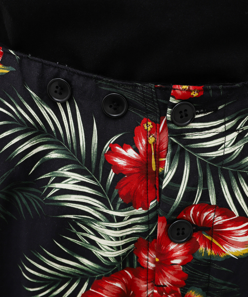 JOURNAL STANDARD（ジャーナルスタンダード）の「オールドアロハ スーベニア ハーフパンツ（その他パンツ・メンズ・ホワイト/ブラック・MEDIUM/LARGE）」の11枚目の写真