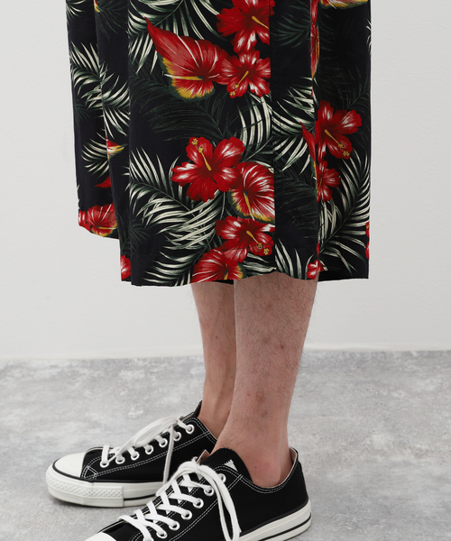 JOURNAL STANDARD（ジャーナルスタンダード）の「オールドアロハ スーベニア ハーフパンツ（その他パンツ・メンズ・ホワイト/ブラック・MEDIUM/LARGE）」の14枚目の写真