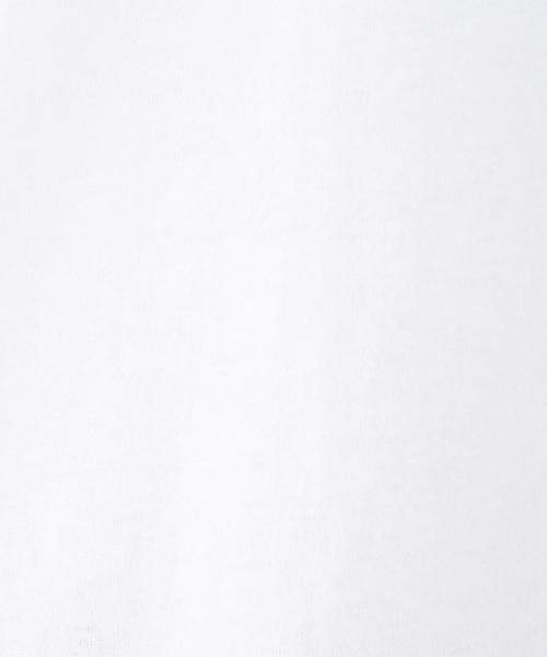 coen（コーエン）の「USAコットンポケットロングTシャツ（Tシャツ/カットソー・レディース・ホワイト/グレー・LARGE/MEDIUM）」の9枚目の写真