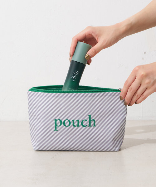 BIRTHDAY BAR(バースデイバー)の「PVCコスメポーチ(ポーチ・レディース・ブルー/グレー・0)」の1枚目の写真