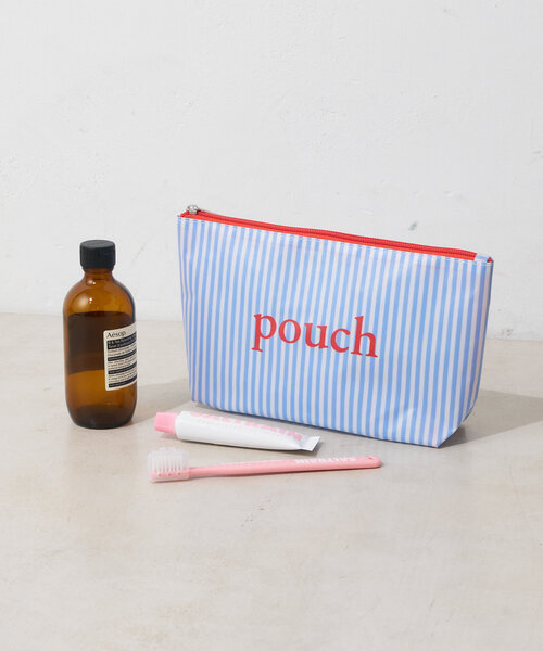 BIRTHDAY BAR(バースデイバー)の「PVCコスメポーチ(ポーチ・レディース・ブルー/グレー・0)」の4枚目の写真