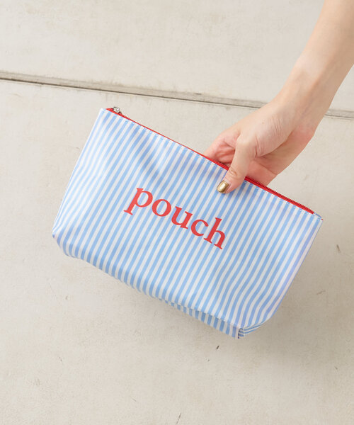 BIRTHDAY BAR(バースデイバー)の「PVCコスメポーチ(ポーチ・レディース・ブルー/グレー・0)」の5枚目の写真