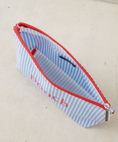 BIRTHDAY BAR(バースデイバー)の「PVCコスメポーチ(ポーチ・レディース・ブルー/グレー・0)」の6枚目の写真