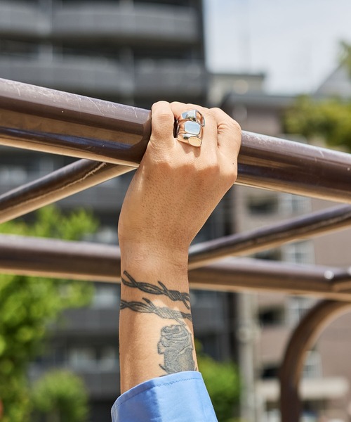 meltum(メルタム)の「SIGNET OPEN RING(リング・メンズ・シルバー・SMALL/LARGE/MEDIUM)」の9枚目の写真