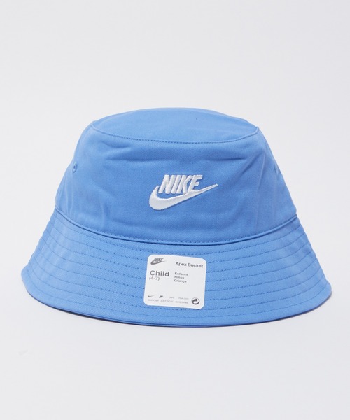 NIKE(ナイキ)の「NIKE/ナイキ NAN NIKE FUTURA APEX BUCK バケットハット(ハット・キッズ・ブラック/ピンク/ブルー・FREE)」の3枚目の写真