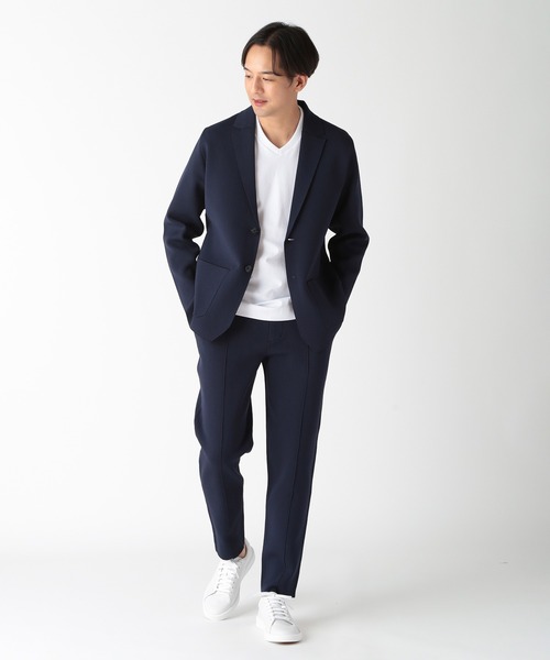 CROWDED CLOSET（クラウデッドクローゼット）の「プレーティングニットパンツ（その他パンツ・メンズ・ネイビー/ベージュ/グレー・03/02/04）」の5枚目の写真