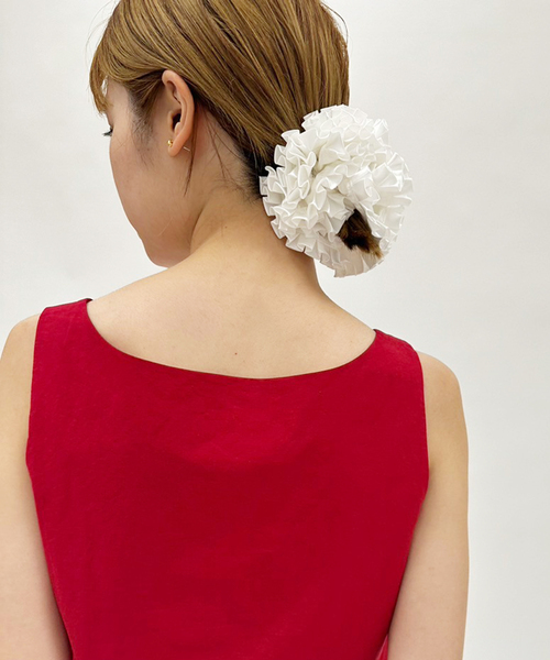 GOOD SQUISH(グッドスクイッシュ)の「【GOOD SQUISH / グッド スクイッシュ】BADLANDS(シュシュ・レディース・ホワイト/ブラウン・FREE)」の17枚目の写真