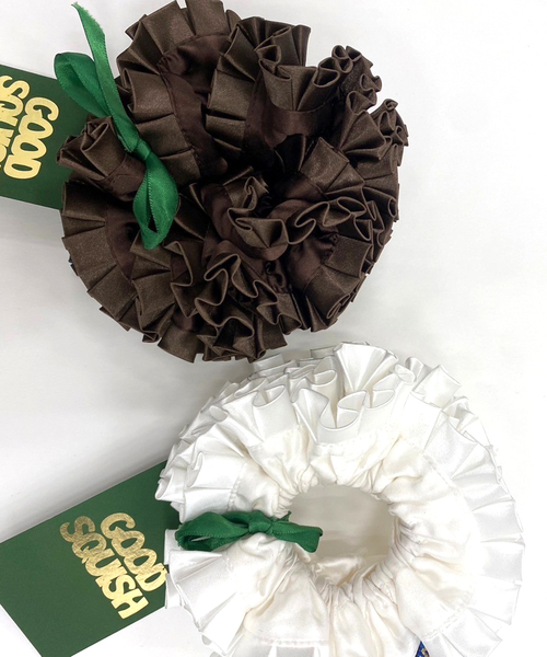 GOOD SQUISH(グッドスクイッシュ)の「【GOOD SQUISH / グッド スクイッシュ】BADLANDS(シュシュ・レディース・ホワイト/ブラウン・FREE)」の12枚目の写真