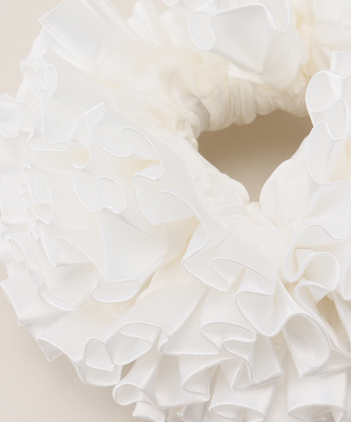 GOOD SQUISH(グッドスクイッシュ)の「【GOOD SQUISH / グッド スクイッシュ】BADLANDS(シュシュ・レディース・ホワイト/ブラウン・FREE)」の6枚目の写真