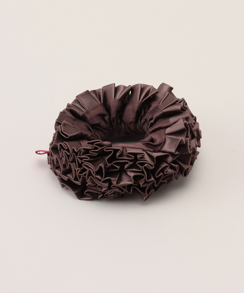 GOOD SQUISH(グッドスクイッシュ)の「【GOOD SQUISH / グッド スクイッシュ】BADLANDS(シュシュ・レディース・ホワイト/ブラウン・FREE)」の5枚目の写真