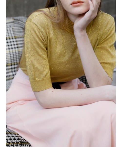 Katrin TOKYO(カトリーントーキョー)の「glitter see-through knit(ニット/セーター・レディース・シルバー/パープル/ゴールド・FREE/XS)」の15枚目の写真