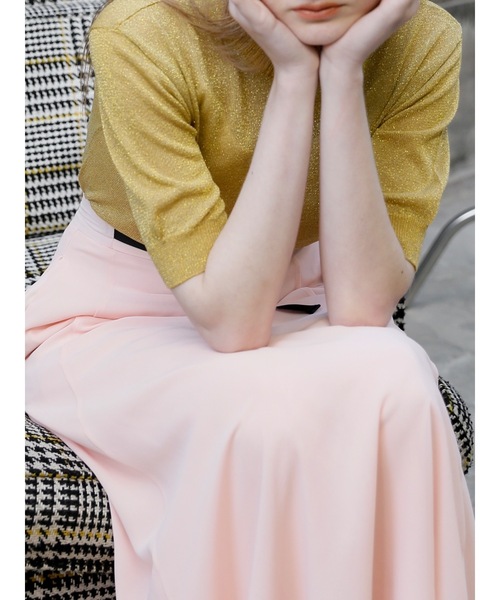 Katrin TOKYO(カトリーントーキョー)の「glitter see-through knit(ニット/セーター・レディース・シルバー/パープル/ゴールド・FREE/XS)」の16枚目の写真