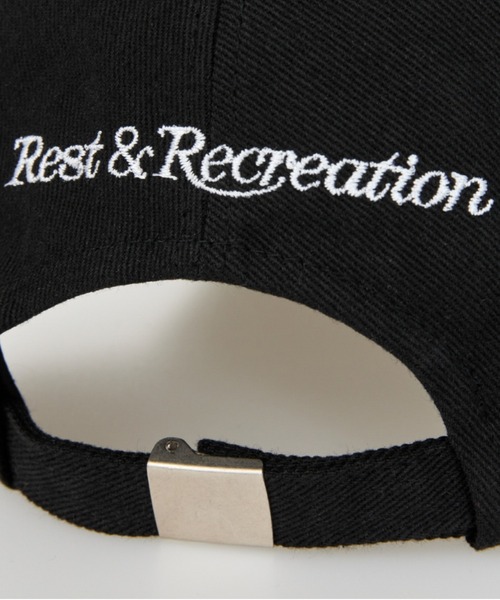 Rest&Recreation(レストアンドレクリエーション)の「Rest&Recreation/レストアンドレクリエーション RR LOGO COTTON BALL CAP キャップ(キャップ・レディース・ライトグレー/ブラック・FREE)」の4枚目の写真