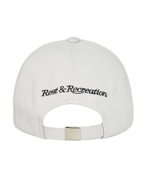 Rest&Recreation(レストアンドレクリエーション)の「Rest&Recreation/レストアンドレクリエーション RR LOGO COTTON BALL CAP キャップ(キャップ・レディース・ライトグレー/ブラック・FREE)」の6枚目の写真